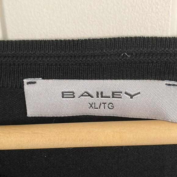 BRIAN BAILEY Sweater Light RED NAVY XL LIKE NEW - Picture 6 of 7